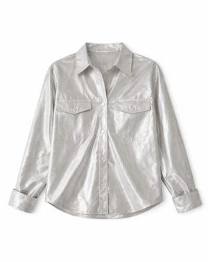 Metalik gömlek